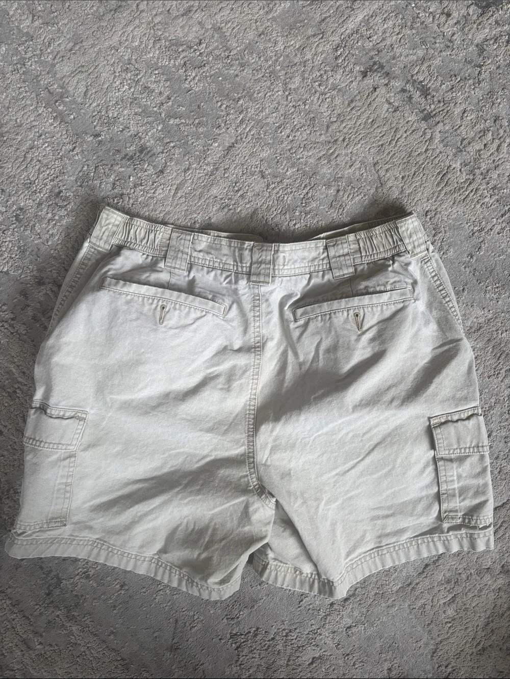 L.L. Bean Women's Cargo Shorts in Light Tan